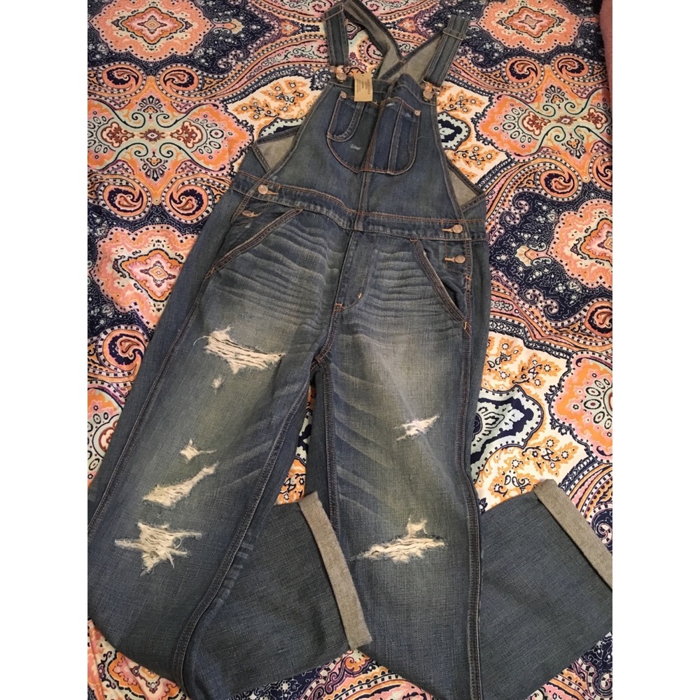 Jean overalls brand new